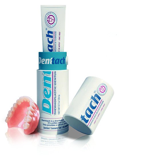 Denttach Thermoplastic Denture Adhesive and Cushion