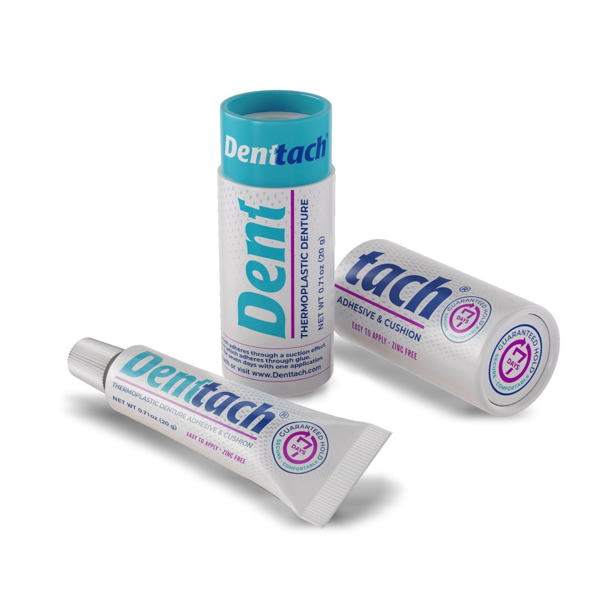 Denttach Thermoplastic Denture Adhesive and Cushion